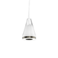 Pendente Medea SP 3 - Matte Steel / Bianco sfumato