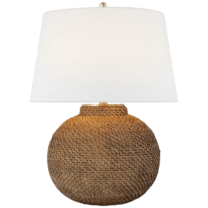 Avedon Small Table Lamp, a premium Decorative light by Visual Comfort. Close - up image of its design.