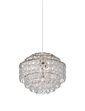 Lampada a sospensione Minigiogali SP 65 - Matte Bronze / Cristallo trasparente