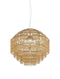 Pendente Minigiogali SP 85 - Matte Bronze / Ambra cristallina