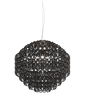 Pendente Minigiogali SP 85 - Matte Bronze / Cristallo nero nichel