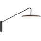 Dot 16" Articulating Wall Light, a premium Functional light by Visual Comfort & Co. Close - up image of its design.