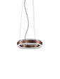 Lampada a sospensione Phoenix - Matte Copper / Trasparente fumé