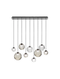 Lampada a sospensione Puppet grande SP L9 - Matte Black / Multicolore 3