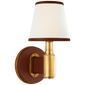 Riley Single Sconce, a premium Decorative light by Visual Comfort & Co. Close - up image of its design.