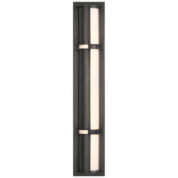 Strever 26" Shielded Bath Light, a premium Bath light by Visual Comfort & Co. Close - up image of its design.