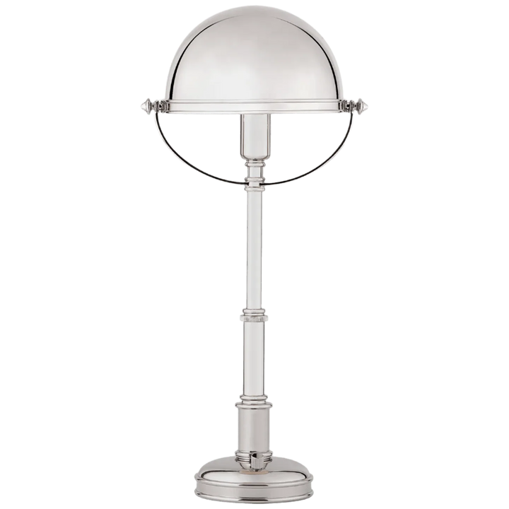 Carthage Mini Lamp, a premium Functional light by Visual Comfort & Co. Close - up image of its design.