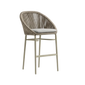 Rodona Barstool - Beige / White Wash Textured
