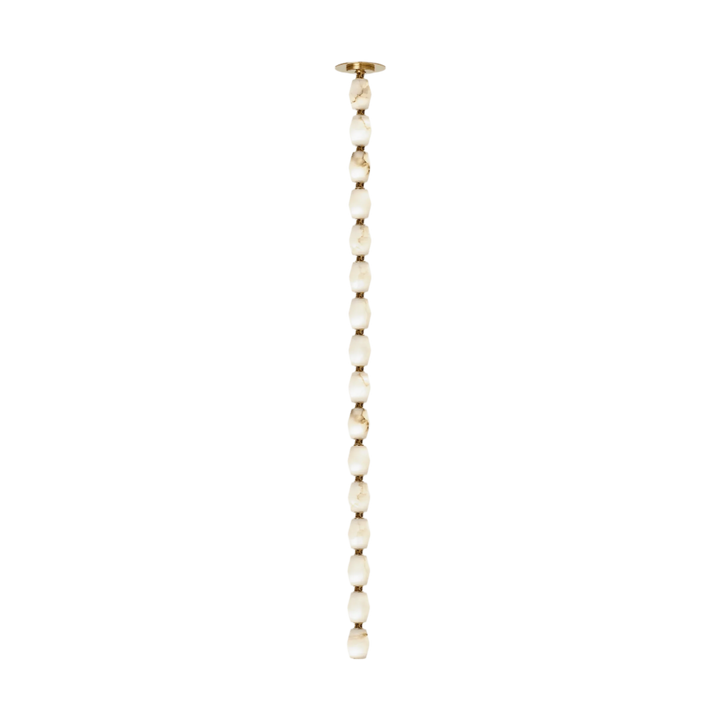 Collier Alabaster 48 Pendant, a premium Pendant light by Visual Comfort & Co. Close - up image of its design.