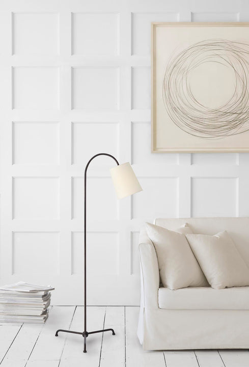 Mia Floor Lamp, a premium Decorative light by Visual Comfort. Close - up image of its design.