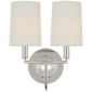 Elkins Double Sconce, a premium Decorative light by Visual Comfort & Co. Close - up image of its design.