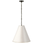 Goodman Medium Hanging Light, a premium Pendant light by Visual Comfort & Co. Close - up image of its design.