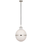 Maxey 14" Globe Pendant, a premium Pendant light by Visual Comfort & Co. Close - up image of its design.