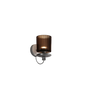 Tread Small Wall Lamp - Matt Bronze / Burnt Earth Transparent / LED 2700K