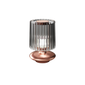 Tread Small Table Lamp - Matt Copper / Smoky Transparent