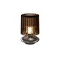 Tread Small Table Lamp - Matt Bronze / Burnt Earth Transparent