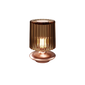 Tread Small Table Lamp - Matt Copper / Burnt Earth Transparent