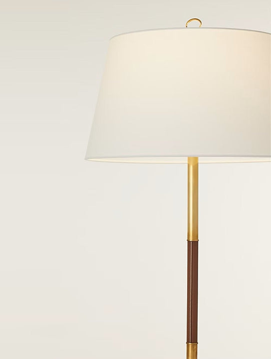 Griffin Large Floor Lamp, a premium Decorative light by Visual Comfort & Co. Close - up image of its design.