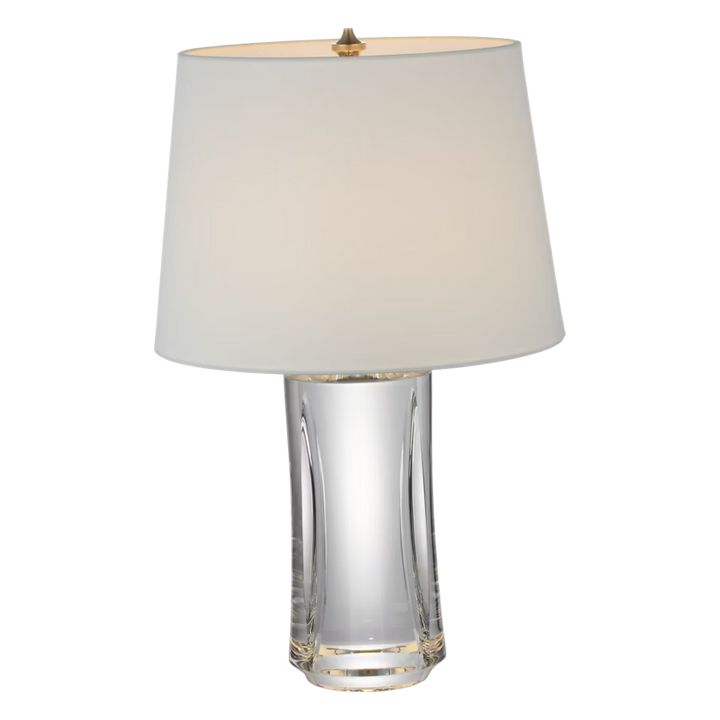 Figlia 27" Cordless V-Cut Round Table Lamp