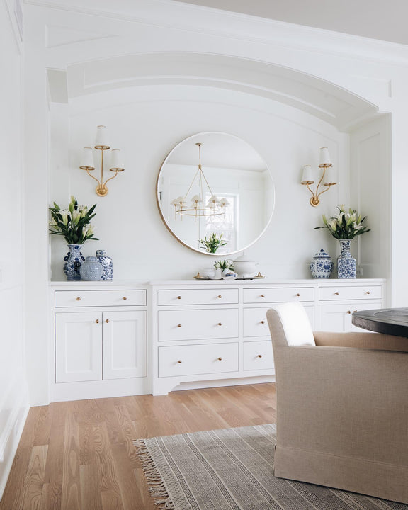 Montreuil Small Wall Sconce, a premium Decorative light by Visual Comfort & Co. Close - up image of its design.