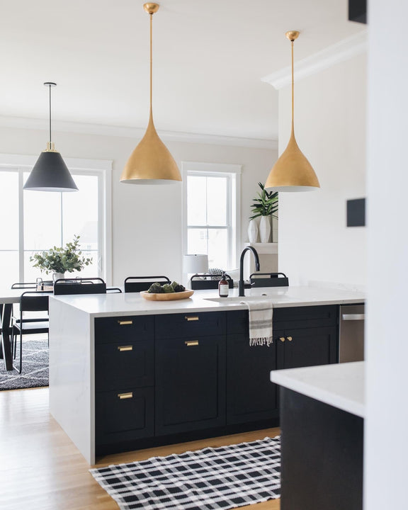 Agnes Medium Pendant, a premium Pendant light by Visual Comfort & Co. Close - up image of its design.