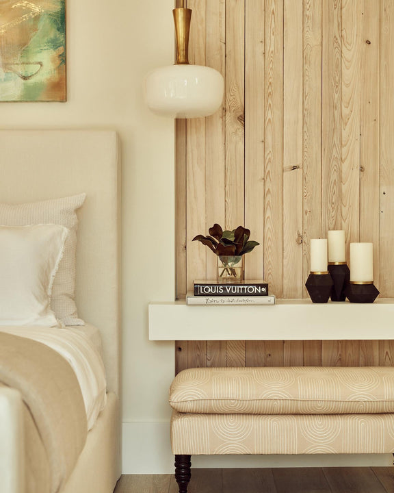 Sesia Small Oval Pendant, a premium Pendant light by Visual Comfort & Co. Close - up image of its design.