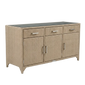 Credenza Madison 3 ante - Seashell / Polyrod