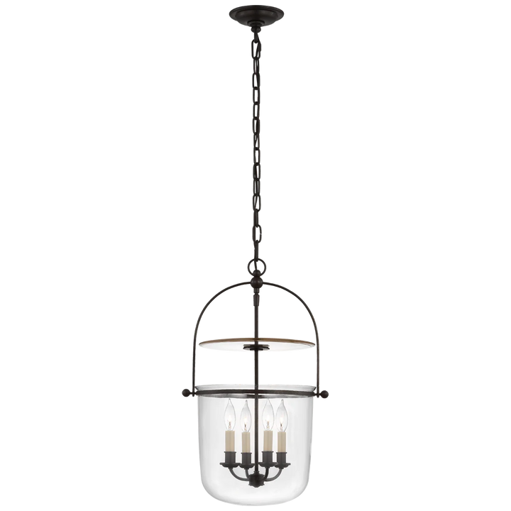 Lanterna con campana fumée piccola Lorford