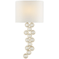 Milazzo Medium Right Sconce, a premium Decorative light by Visual Comfort & Co. Close - up image of its design.