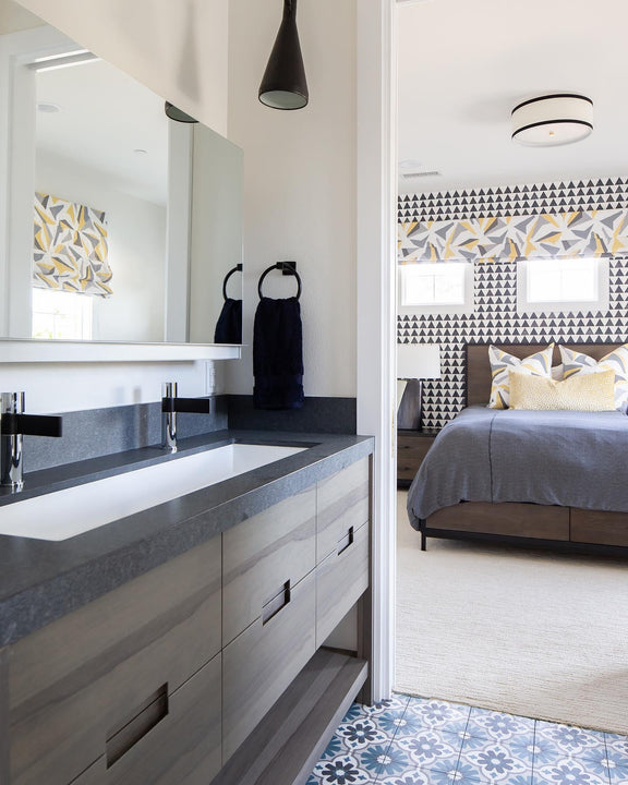 Walker Large Flush Mount, a premium Flush Mount light by Visual Comfort & Co. Close - up image of its design.