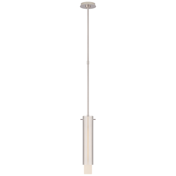 Precision Small Cylinder Pendant, a premium Pendant light by Visual Comfort & Co. Close - up image of its design.