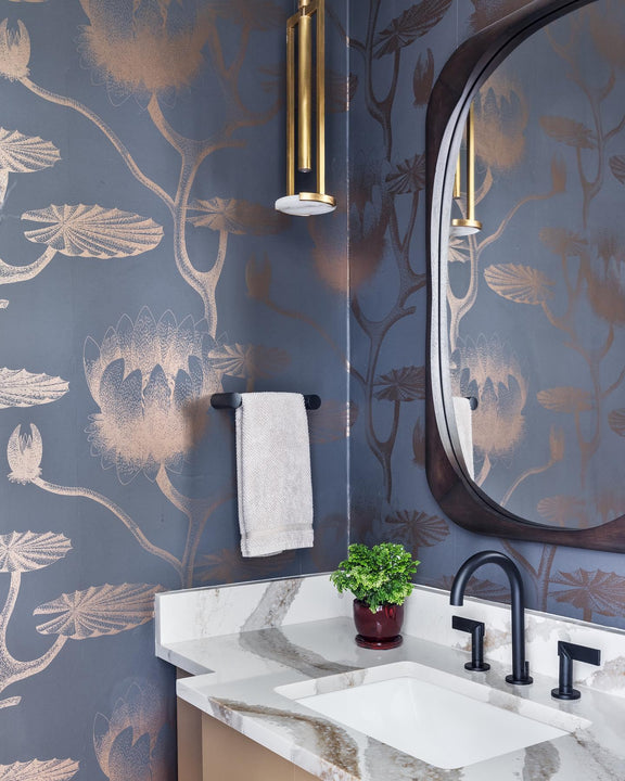 Melange Small Floating Disc Pendant, a premium Pendant light by Visual Comfort & Co. Close - up image of its design.