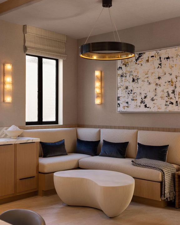 Lampadario a forma di anello 30" Connery