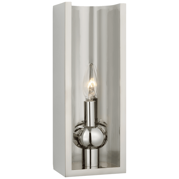Comtesse Medium Shield Sconce, a premium Decorative light by Visual Comfort & Co. Close - up image of its design.
