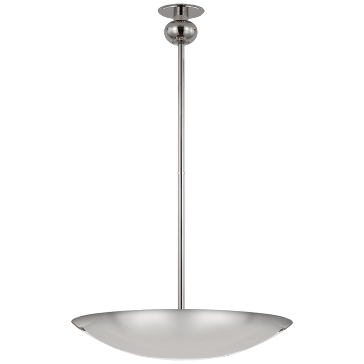 Comtesse Medium Uplight Chandelier, a premium Chandelier light by Visual Comfort & Co. Close - up image of its design.