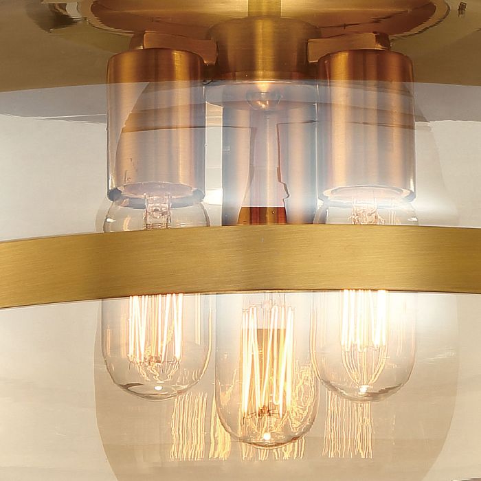 Nottingham 3 Lt Ceiling Flush Large