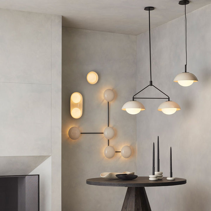 Lampadario lineare Glaze 2 lt