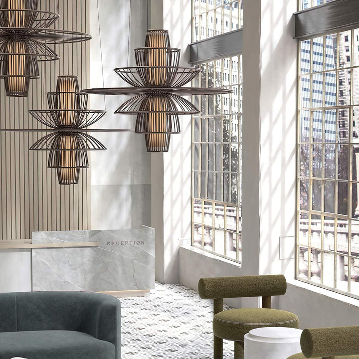 Lampadario Benjiro 2 lt