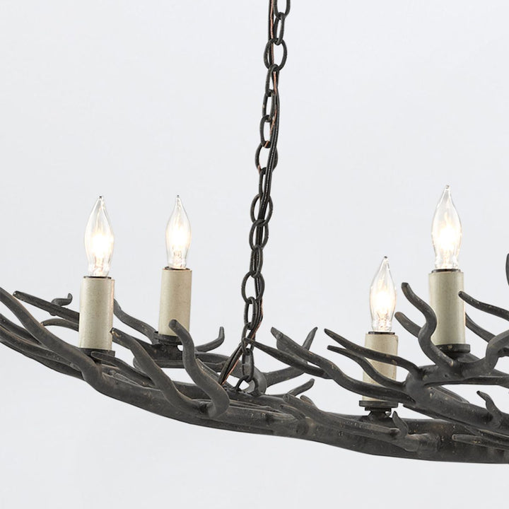 Rainforest 9 lt Small Chandelier