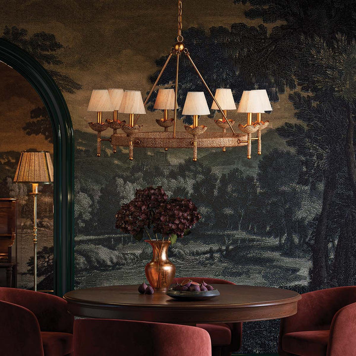 Lampadario Vichy 8 lt