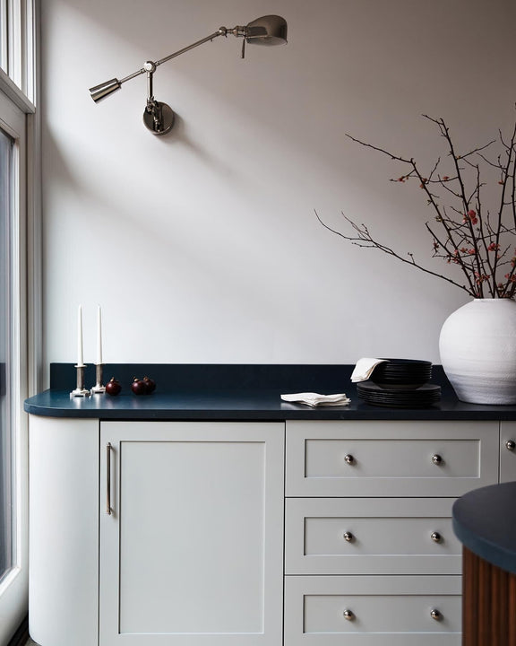 RL '67 Boom Arm Wall Lamp, a premium Functional light by Visual Comfort & Co. Close - up image of its design.