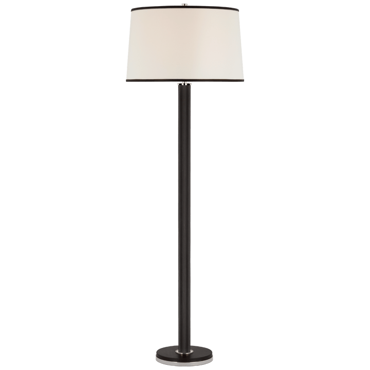 Riley Large Floor Lamp, a premium Decorative light by Visual Comfort & Co. Close - up image of its design.