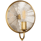 Rivington Small Round Sconce, a premium Decorative light by Visual Comfort & Co. Close - up image of its design.