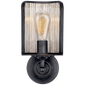 Rivington Shield Sconce, a premium Decorative light by Visual Comfort & Co. Close - up image of its design.