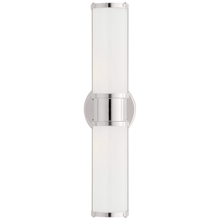 Lichfield Double Sconce, a premium Bath light by Visual Comfort & Co. Close - up image of its design.