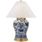 Foo Dog Medium Table Lamp, a premium Decorative light by Visual Comfort & Co. Close - up image of its design.