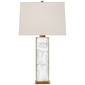 Ellis Table Lamp, a premium Decorative light by Visual Comfort & Co. Close - up image of its design.