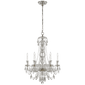 Daniela Medium One - Tier Chandelier, a premium Chandelier light by Visual Comfort & Co. Close - up image of its design.