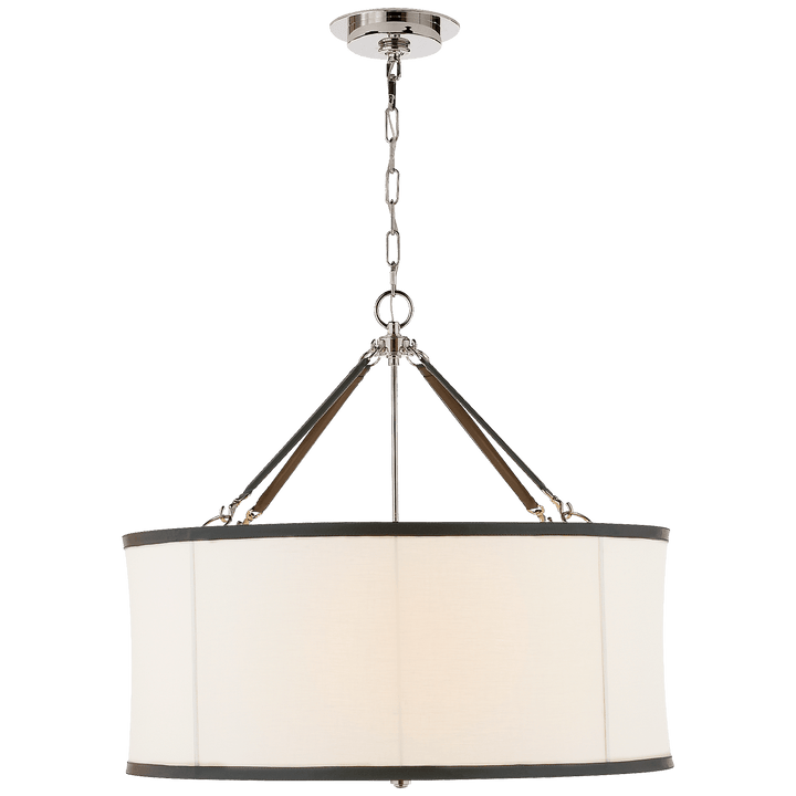 Broomfield Large Hanging Shade, a premium Hanging Shade light by Visual Comfort & Co. Close - up image of its design.