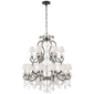 Adrianna Medium Chandelier, a premium Chandelier light by Visual Comfort & Co. Close - up image of its design.